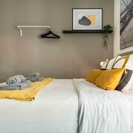 Modern Studio With Private Rooftop Terrace By Rems Málaga Exteriör bild